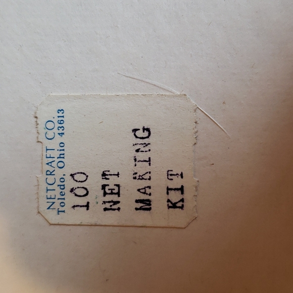 Netcraft Inc | Other | Vintage Net Making Kit | Poshmark